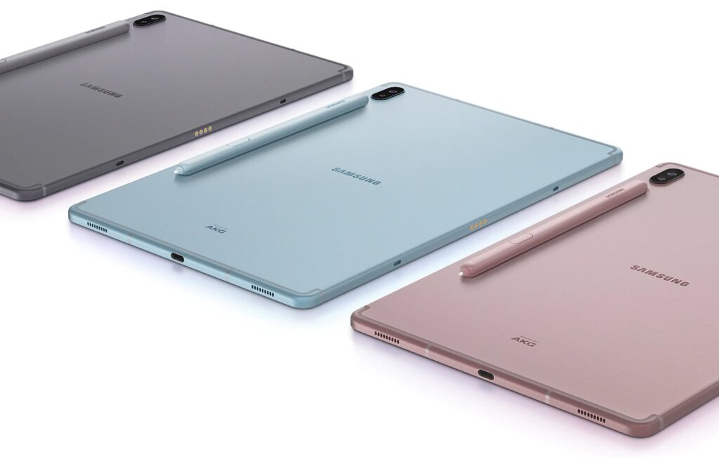 Samsung galaxy tab S6 colours