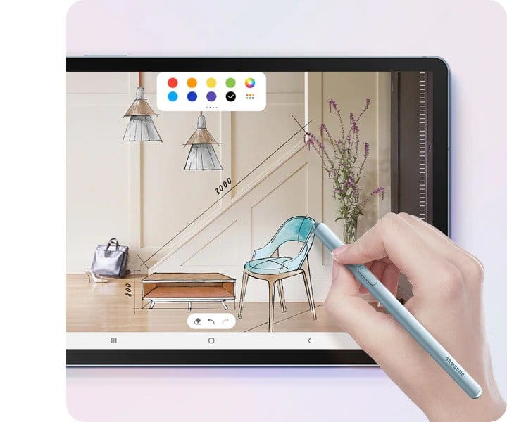 Samsung galaxy tab S6 creativity