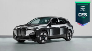 BMW iX Flow Android Authority Best of CES 2022 Award winner